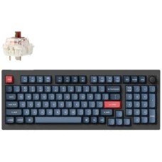 Клавіатура Keychron V5 Max Gateron Jupiter Brown Knob Hot-Swap QMK Wireless/Bluetooth/USB-А UA Black Клавіатура Keychron V5 Max Gateron Jupiter Brown Knob Hot-Swap QMK Wireless/Bluetooth/USB-А UA Black