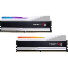 Модуль пам'яті для комп'ютера DDR5 32GB (2x16GB) 7800 MHz Trident Z5 RGB Silver G.Skill (F5-7800J364