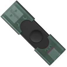 USB флеш накопичувач Kingston 128GB DataTraveler Duo USB 3.2 / Type-C Black/Green (DTDEG2/128GB)