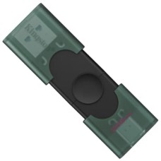 USB флеш накопичувач Kingston 256GB DataTraveler Duo USB 3.2 / Type-C Black/Green (DTDEG2/256GB)