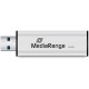 USB флеш накопичувач Mediarange 64GB Black/Silver USB 3.0 (MR917)