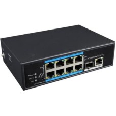 Комутатор мережевий FoxGate S6008-GS-I-AI POE