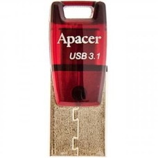 USB флеш накопичувач Apacer 32GB AH180 Red Type-C Dual USB 3.1 (AP32GAH180R-1)