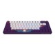 Клавіатура Dark Project Sunrise PBT RGB Mech G3MS Sapphire USB Violet/White (DPP68_GSH_SUNR_ANSI_UA)