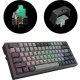 Клавіатура Dark Project KD83A PBT Mechanical Gateron Cap Teal USB Black/Gray (KB-GCT-871-100004)