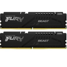 Модуль пам'яті для комп'ютера DDR5 32GB (2x16GB) 6000 MHz Beast Black EXPO Kingston Fury (ex.HyperX)