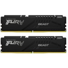 Модуль пам'яті для комп'ютера DDR5 32GB (2x16GB) 6800 MHz Beast Black EXPO Kingston Fury (ex.HyperX)