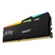 Модуль пам'яті для комп'ютера DDR5 32GB (2x16GB) 6800 MHz Beast RGB EXPO Kingston Fury (ex.HyperX) (