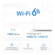 Точка доступу Wi-Fi Mercusys HALO-H70X-3-PACK Точка доступу Wi-Fi Mercusys HALO-H70X-3-PACK