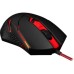 Мишка Redragon M601BA USB Black-Red + Килимок (78226)