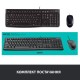 Комплект Logitech MK120 USB UA Black (920-002563) Комплект Logitech MK120 USB UA Black (920-002563)