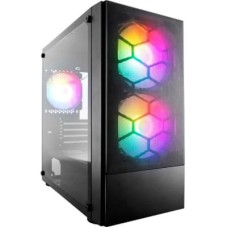 Корпус для ПК 1stPlayer X4-M-BK-2F1P-1F1 Корпус для ПК 1stPlayer X4-M-BK-2F1P-1F1