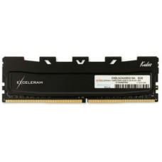 Модуль пам'яті для комп'ютера DDR4 8GB 3200 MHz Kudos Black eXceleram (EKBLACK4083216A)