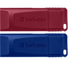 USB флеш накопичувач Verbatim 2x32GB Store'n'Go Slider Red/Blue USB 2.0 (49327)