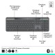 Клавіатура Logitech Slim Solar+ for Business Wireless/Bluetooth Graphite (920-013779)