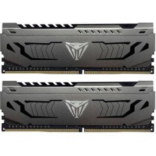 Модуль пам'яті для комп'ютера DDR4 8GB (2x4GB) 3200 MHz Viper Steel Gray Patriot (PVS48G320C6K)