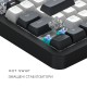 Клавіатура Dark Project ALU87 Bushido ABS RGB Mech G3MS Moonstone Black/White (DPKB_BUSHIDO_87_ANSI_