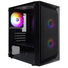 Корпус для ПК 1stPlayer BS-2-BK-3F1 Корпус для ПК 1stPlayer BS-2-BK-3F1