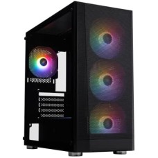 Корпус для ПК 1stPlayer FD5-M-BK-4F1 Корпус для ПК 1stPlayer FD5-M-BK-4F1