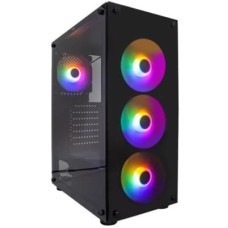 Корпус для ПК 1stPlayer V3-B-BK-4F1 Корпус для ПК 1stPlayer V3-B-BK-4F1