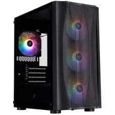 Корпус для ПК 1stPlayer X3-M-BK-4F1 Корпус для ПК 1stPlayer X3-M-BK-4F1