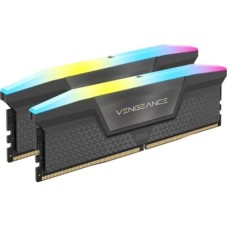 Модуль пам'яті для комп'ютера DDR5 32GB (2x16GB) 6400 MHz Vengeance RGB Grey Corsair (CMH32GX5M2B640