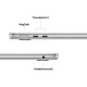 Ноутбук Apple MacBook Air 13 M5 A3449 Starlight (MDHC4UA/A)