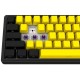 Клавіатура Lorgar KBP70MW Pro RGB Wireless/Bluetooth/USB UA Black/yellow (LRG-KBP70MW-YL-US)