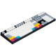 Клавіатура Varmilo APT108 CMYK C-TK Brown Wireless White Led UA (A93A024D3A5A17A007)