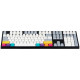 Клавіатура Varmilo APT108 CMYK C-TK Red Wireless White Led UA (A93A024D4A5A17A007)