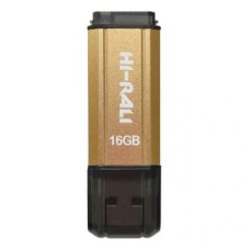 USB флеш накопичувач Hi-Rali 16GB Stark Series Gold USB 2.0 (HI-16GBSTGD)