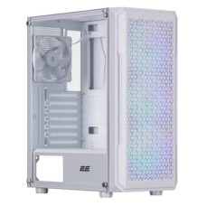 Корпус для ПК 2E Gaming Hexagon G338W, без БЖ, 2xUSB 3.0, 1xUSB Type-C, 1x120mm, 3x120mm ARGB, TG Si