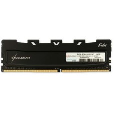 Модуль пам'яті для комп'ютера DDR4 16GB 2666 MHz Black Kudos eXceleram (EKBLACK4162619C)