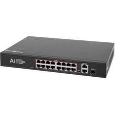 Комутатор мережевий Greenvision GV-010-D-16+2 PG+1 SFP (GV-010-D-16+2PG+1SFP) Комутатор мережевий Greenvision GV-010-D-16+2 PG+1 SFP (GV-010-D-16+2PG+1SFP)