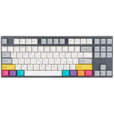 Клавіатура Varmilo APT87 CMYK C-TK Brown Wireless White Led UA (A92A024D3A5A17A007)