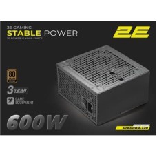Блок живлення 2E 600W Stable Power ATX3.1 (2E-ST600BR-120)