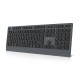 Клавіатура REAL-EL RK-715W Wireless/Bluetooth Black/Gray (EL123100051)