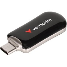 USB флеш накопичувач Verbatim 64GB Plectra Black USB-C (30224) USB флеш накопичувач Verbatim 64GB Plectra Black USB-C (30224)