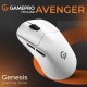 Мишка GamePro Genesis Avenger Wireless/Bluetooth/USB White (GM096W) Мишка GamePro Genesis Avenger Wireless/Bluetooth/USB White (GM096W)