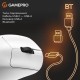 Мишка GamePro Genesis Avenger Wireless/Bluetooth/USB White (GM096W) Мишка GamePro Genesis Avenger Wireless/Bluetooth/USB White (GM096W)