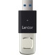 USB флеш накопичувач Lexar 128GB JumpDrive Fingerprint F35 Pro USB 3.2 (LJDF35P128G-RNBNG)