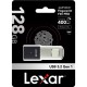 USB флеш накопичувач Lexar 128GB JumpDrive Fingerprint F35 Pro USB 3.2 (LJDF35P128G-RNBNG)