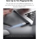 USB флеш накопичувач Lexar 128GB JumpDrive Fingerprint F35 Pro USB 3.2 (LJDF35P128G-RNBNG)