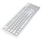 Клавіатура Vinga KB410 White Клавіатура Vinga KB410 White