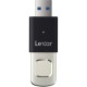 USB флеш накопичувач Lexar 256GB JumpDrive Fingerprint F35 Pro USB 3.2 (LJDF35P256G-RNBNG)
