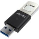 USB флеш накопичувач Lexar 256GB JumpDrive Fingerprint F35 Pro USB 3.2 (LJDF35P256G-RNBNG)