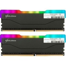 Модуль пам'яті для комп'ютера DDR4 16GB (2x8GB) 3600 MHz RGB X2 Series Black eXceleram (ERX2B416369A