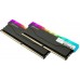 Модуль пам'яті для комп'ютера DDR4 16GB (2x8GB) 3600 MHz RGB X2 Series Black eXceleram (ERX2B416369A