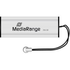 USB флеш накопичувач Mediarange 256GB Black/Silver USB 3.0 (MR919)