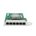 Мережева карта LR-Link 6x1GB RJ45 4xPCIE Intel I350 (LRES2006PT)